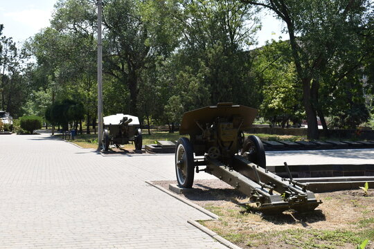 old cannon in the park