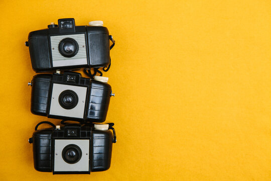 Vintage cameras.