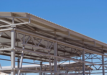 Structure of steel for building construction