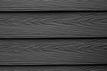 Close up the black substituted wood wall and wood striped background and texture for decoration