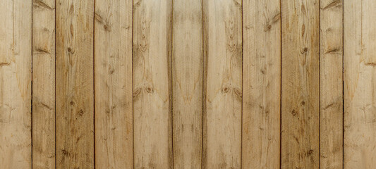Fototapeta na wymiar old brown rustic light bright wooden oak boards texture - wood background banner