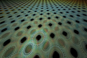 Abstract Computer generated Fractal design. A fractal is a never-ending pattern. Fractals are infinitely complex patterns that are self-similar across different scales. 2d rendering