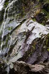 Beautiful Powerscourt Waterfall in Wicklow, Ireland