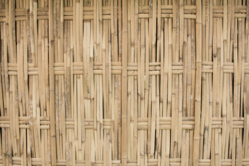 The texture of bamboo and the background