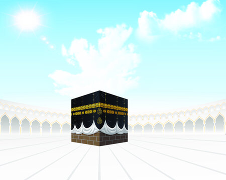 Kabah Of Mecca At Saudi Arabia