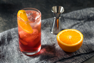 Boozy Refreshing Americano Cocktail