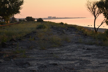 sunrise over the sea