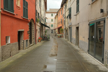 Il borgo di Brugnato in provincia di La Spezia.