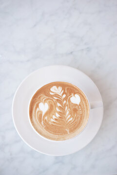 flat white coffee