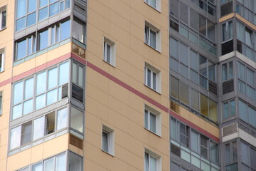 Modern multi-storey residential building