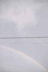 rainbow in the sky