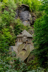 Erkundungstour durch die sächsische Schweiz an verschiedenen Orten - Sachsen/Deutschland