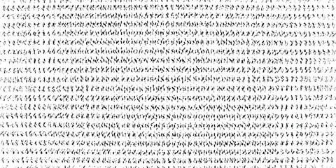 Rough black and white texture vector. Distressed overlay texture. Grunge background. Abstract textured effect. Vector Illustration. Black isolated on white background. EPS10