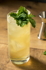 Refreshing Mint GinGin Mule Cocktail