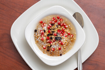 Traditional Turkish Dessert is Asure 