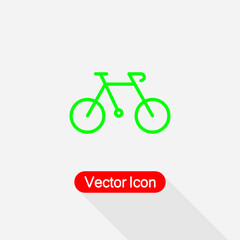 Bicycle Icon, Bike Icon Vector Illustration Eps10