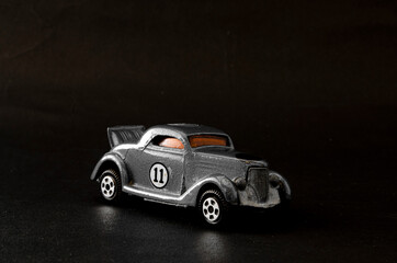 Fototapeta na wymiar 1936 coupe race car collection figure