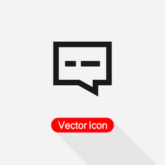Chat Icon, Message Icon Vector Illustration Eps10