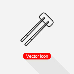 Chopsticks Icon Vector Illustration Eps10