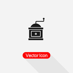 Coffee Grinder Icon Vector Illustration Eps10