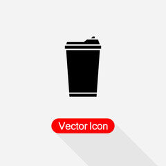 Coffee away Cup Icon Vector Illustration Eps10