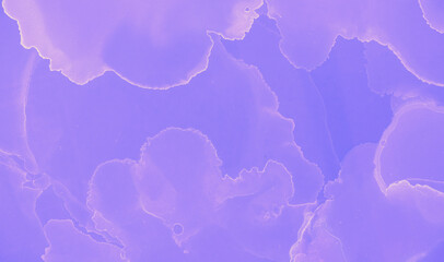 Abstract Ink Background. Blue Contemporary Modern 