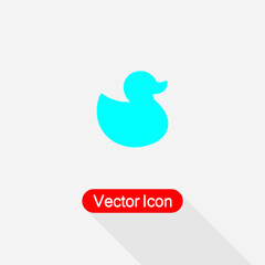 Duck Icon Vector Illustration Eps10