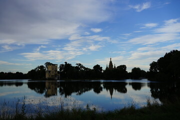 Olgin pond, Peterhof, Leningrad region