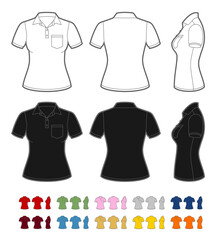 Women's polo shirt