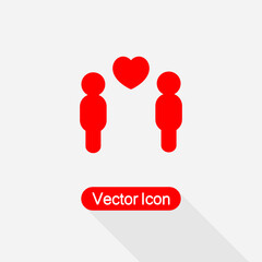Gay Love Icon Vector Illustration Eps10