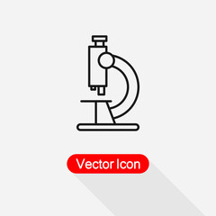 Microscope Icon Vector Illustration Eps10
