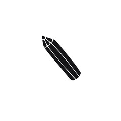 Vector hand drawn doodle sketch black pencil isolated on white background
