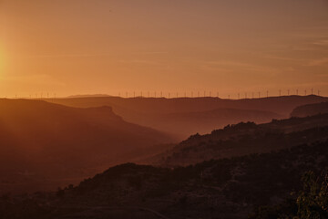 Puesta en Morella