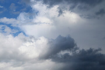 Cielo e nuvole in autunno - paradiso