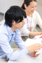 Obraz premium 会議風景