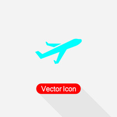 Plane Icon Vector Illustration Eps10