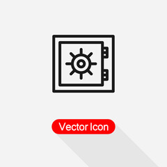 Safe Icon Vector Illustration Eps10