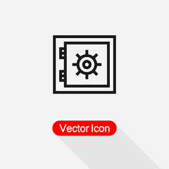 Safe Icon Vector Illustration Eps10