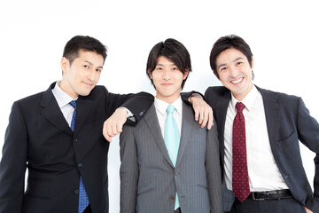 笑顔のビジネスマン