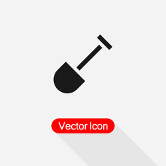 Shovel Icon Vector Illustration Eps10