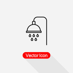 Shower Icon Vector Illustration Eps10