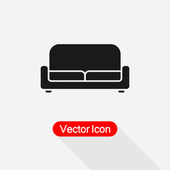 Sofa Icon Vector Illustration Eps10