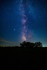 Milky Way Over Big Meadows on a Summer Night in Shenandoah National Park