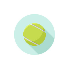 Flat design Tennis Ball