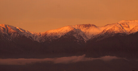 Cordillera de Los Andes, Santiago de Chile 