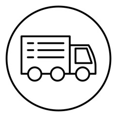 delivery truck icon