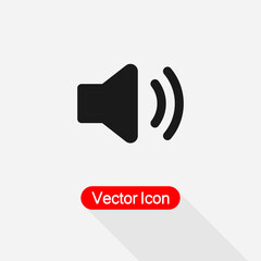 Speaker Volume Icon Vector Illustration Eps10