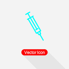 Syringe Icon Vector Illustration Eps10