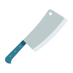 Meat ax vector object. Isolated illustration.
