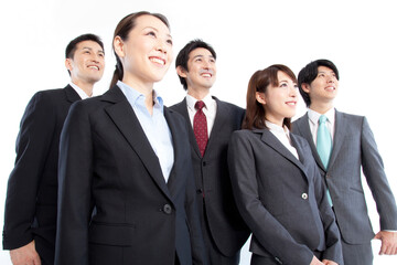 ビジネスマンとＯＬポートレート